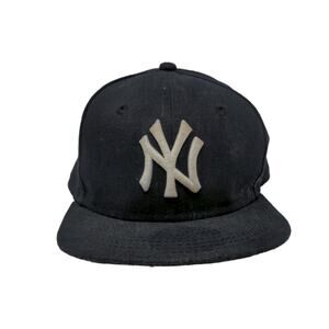 New Era 59Fifty MLB Official On-Field Cap New York Yankees Fitted SZ 6 1/2 Black